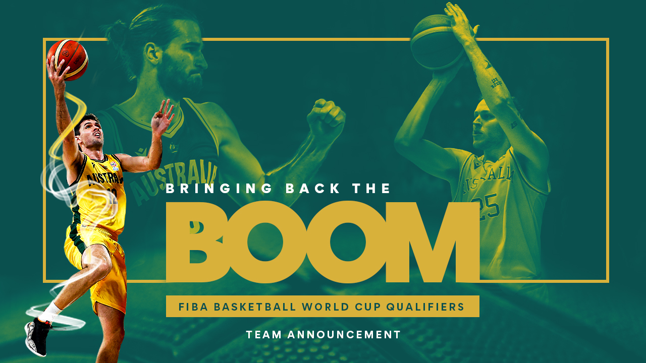 Boomers Team Announced for Fourth Window of FIBA World Cup Qualifiers.